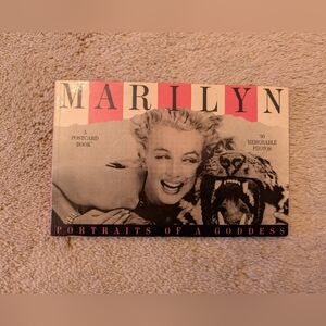 Marilyn Monroe Portraits of a Goddess Postcard Book